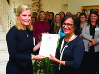 Countess Sophie becomes patron of Woking charity