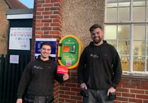 Life-saving kit installed to help the community