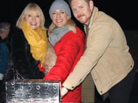 TV celebrities light up festive Chobham