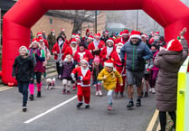 Santas go on the run for Woking hospice