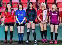 Football theme for new charity calendar