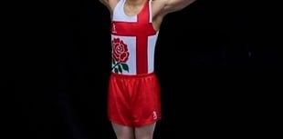 Woking gymnast Porter bags two medals on debut for England