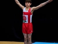Woking gymnast Porter bags two medals on debut for England