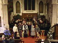 Guide dogs take a pew for special carol concert