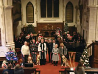 Guide dogs take a pew for special carol concert