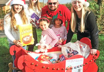 ‘Best year’ for foodbank sleigh