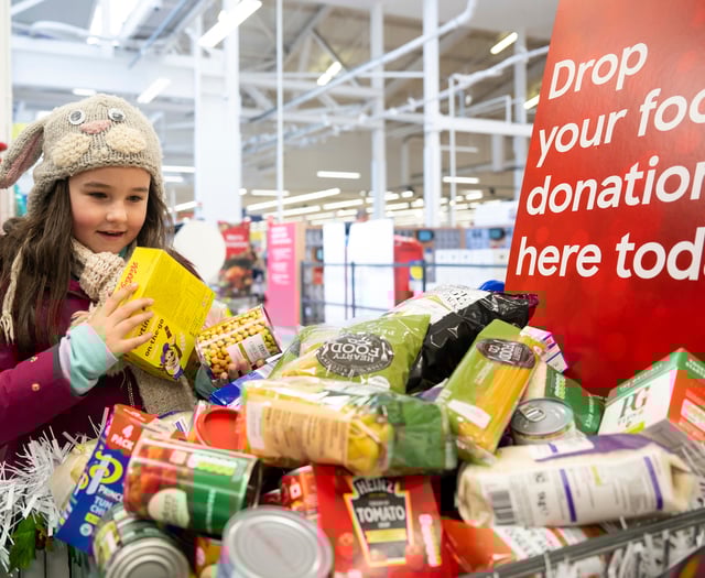 Record year of giving to food banks