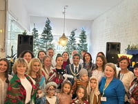 Festive 'joy-filled' party for Ukrainian refugees 