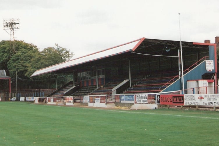 Aldershot Town's EBB Stadium.