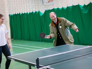 Earl of Wessex opens sports hub at Gordon's School