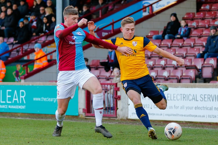James Daly launches a Woking attack at Scunthorpe this month.