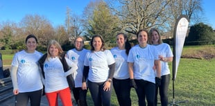 Fitness group works out to support domestic abuse charity