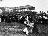 Peeps into the Past: Aviator flew biplane into Woking for court date