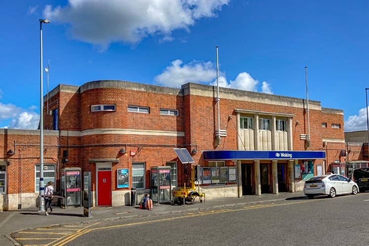 woking train station