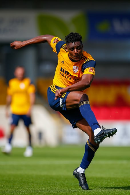 Woking's Rohan Ince.