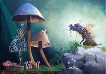 Woking artist exhibits striking paintings at The Lightbox 