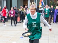 Go flat out to join Jubilee Square pancake race