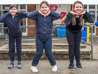 Knaphill school pupils enjoy feel-good factor