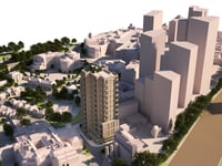 Tower block of affordable housing refused by planning committee