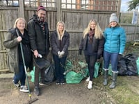 Woking charity LinkAble grateful to volunteers for sprucing up offices