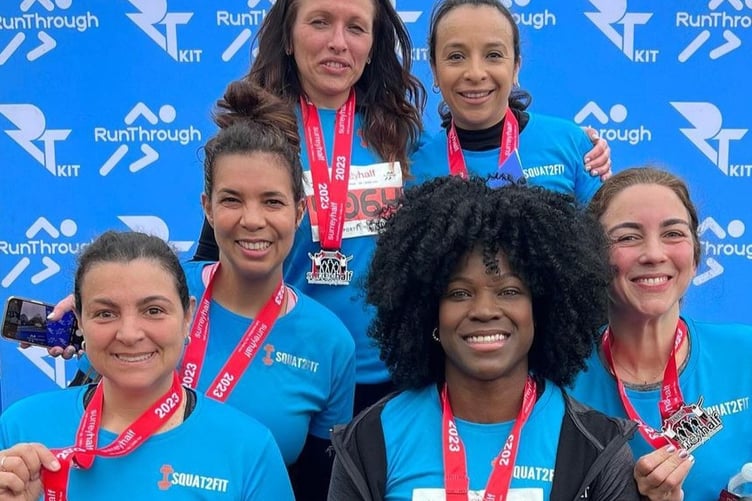 Kim Valente Surrey Half Marathon