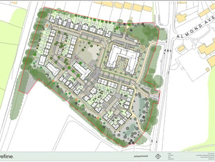 Plans for a care home and housing development on green belt land 