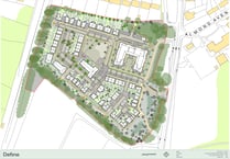Plans for a care home and housing development on green belt land 