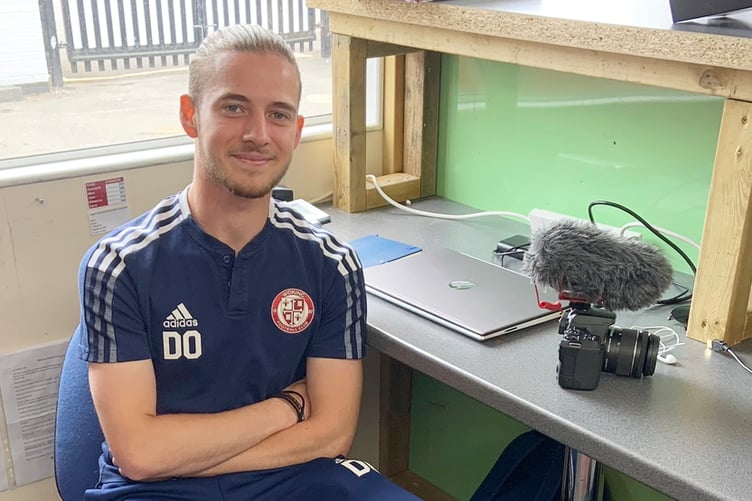 Woking press officer Daniel O'Sullivan.