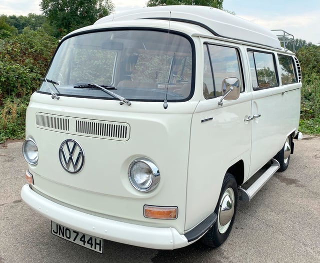 Classic campervan among stars of auction this Friday