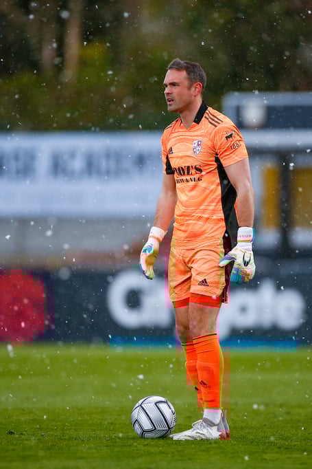 Woking keeper Craig Ross.