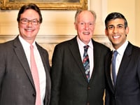 Friends in high places: Prime Minister praises Woking  fundraisers