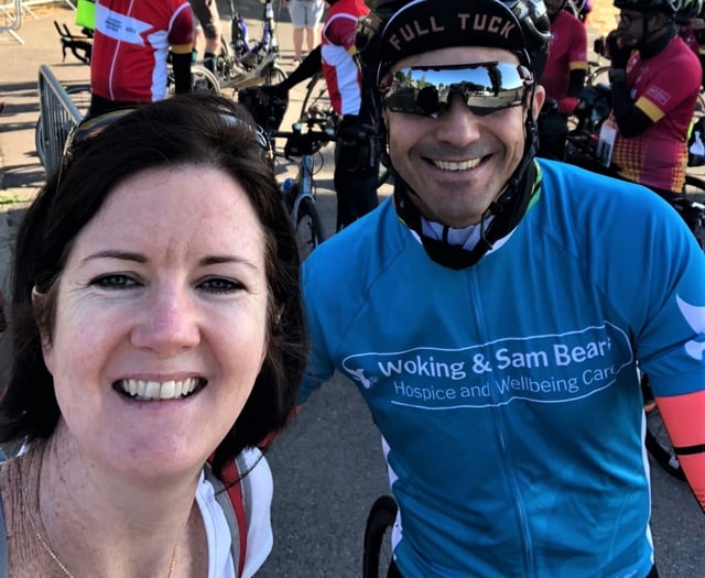 Pedal power to Edinburgh and back raises £3,400 for hospice