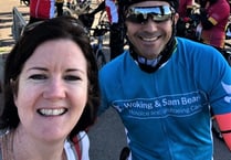 Pedal power to Edinburgh and back raises £3,400 for hospice