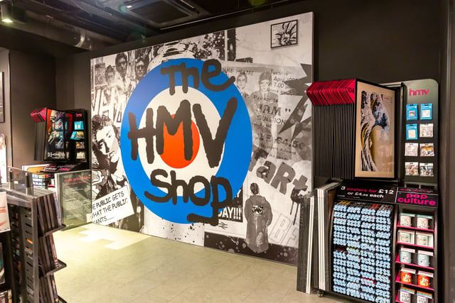 Warm welcome as HMV returns to the town centre