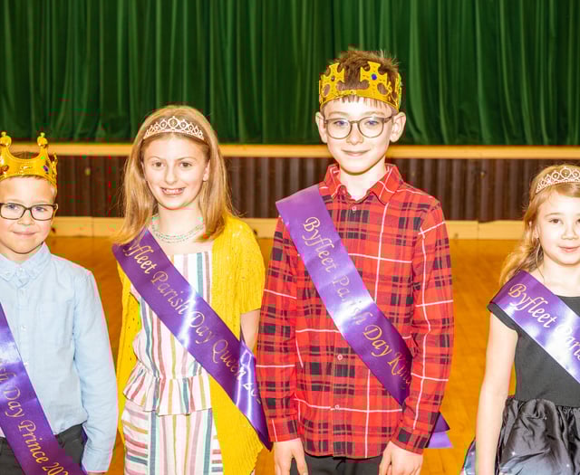 Byfleet beats the Palace with its own 'royal coronation'