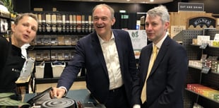 Lib Dem leader lambasts rising energy costs during Woking visit