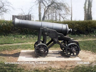 Peeps into the Past: Cannon unveiled as memorial to Queen Victoria 