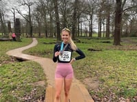 Student's marathon efforts for mental health charity