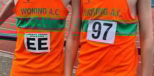 Woking young athletes produce a series of wins