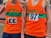 Woking young athletes produce a series of wins