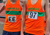 Woking young athletes produce a series of wins