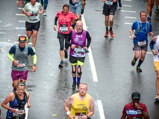 Dave's marathon feat for National Deaf Children’s Society