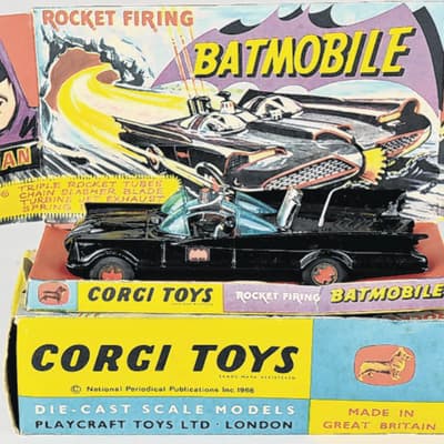 Corgi batman car sales