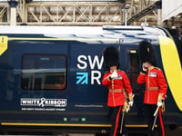 Armed Forces train it to London for the Coronation