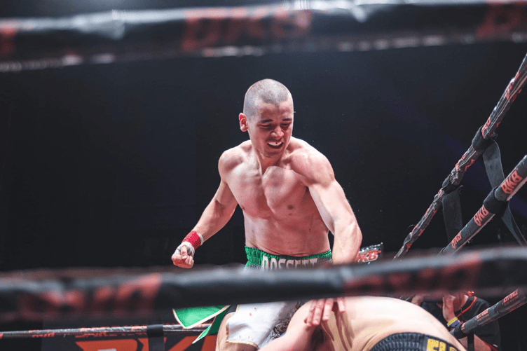 Woking fighter Harvey 'Bam Bam' Dossett.