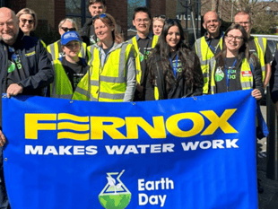 Sheerwater company protects environment with Earth Day litter-pick