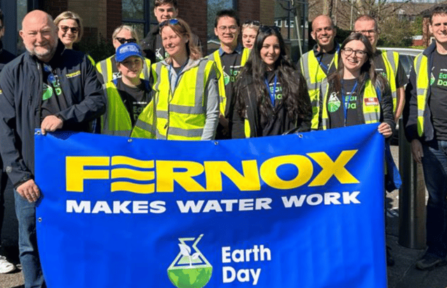 Sheerwater company protects environment with Earth Day litter-pick