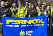 Sheerwater company protects environment with Earth Day litter-pick
