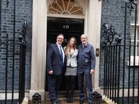 Woking Litter Warriors founder recognised at Downing Street reception