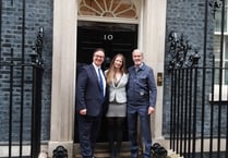 Woking Litter Warriors founder recognised at Downing Street reception